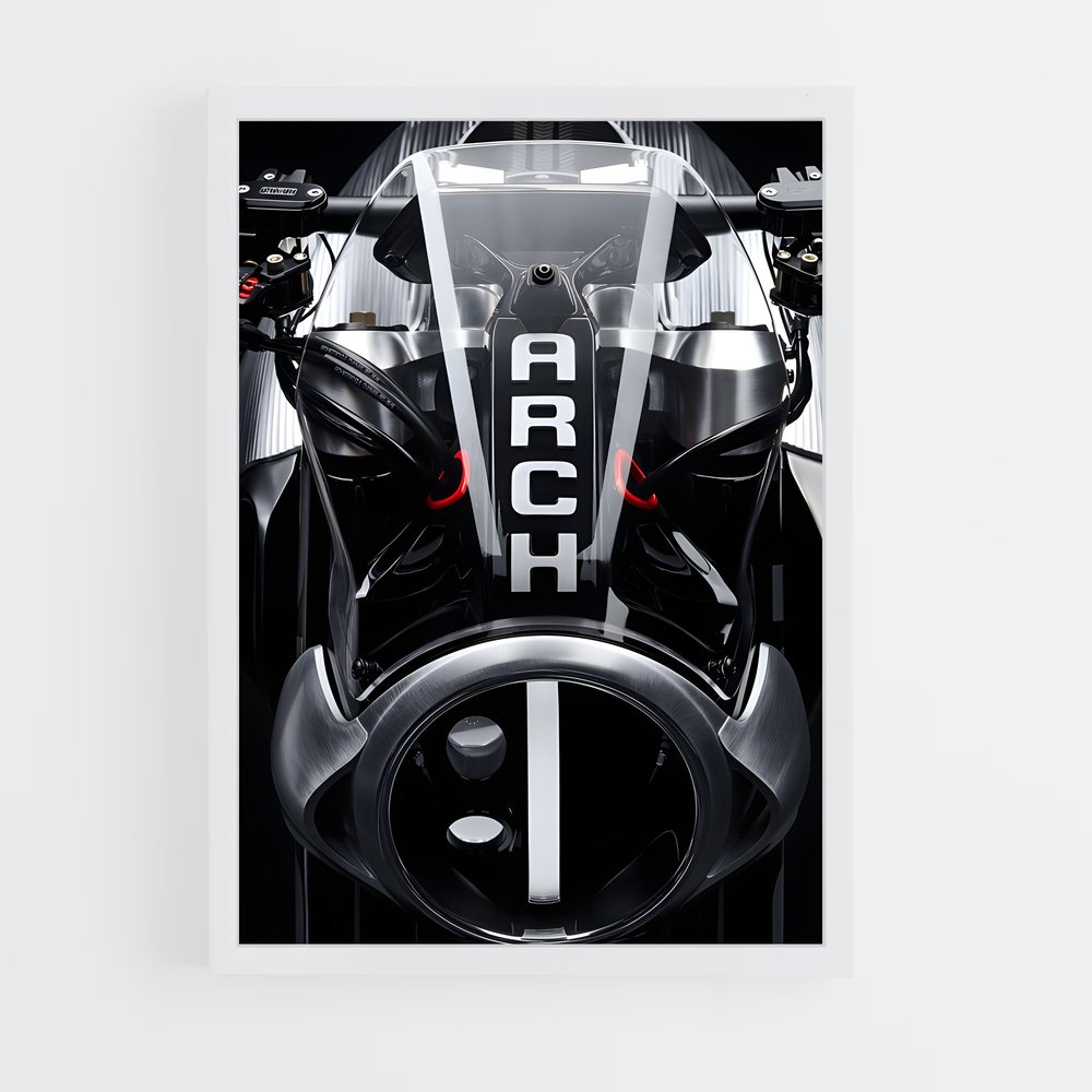 Poster P1 Éclipse – affiche Arch Motorcycle (vue 3)